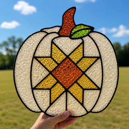 Fall Faux Stained Glass MAIL HOME KITS
