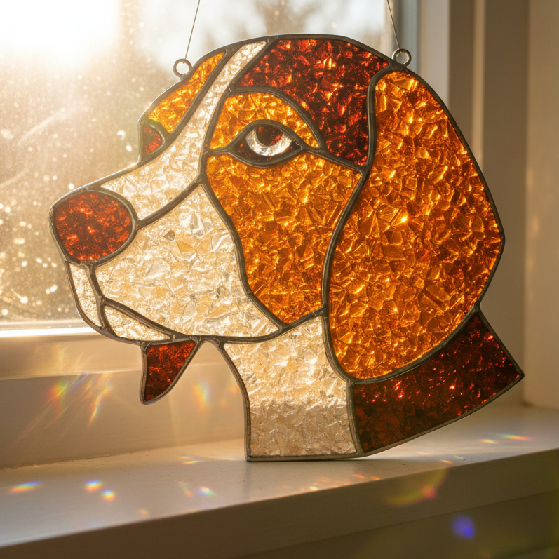 Crushed Glass Pet Sun Catcher Mail Home Kit