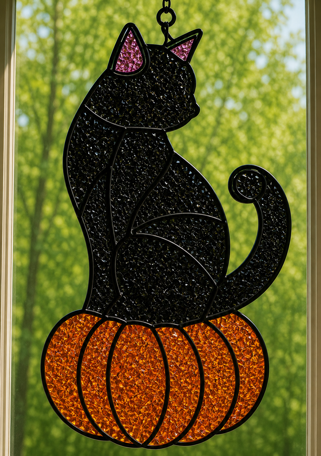 Fall Faux Stained Glass MAIL HOME KITS