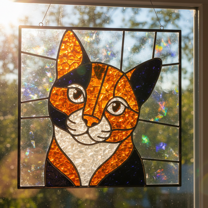 Crushed Glass Pet Sun Catcher Mail Home Kit