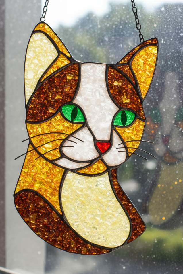 Crushed Glass Pet Sun Catcher Mail Home Kit