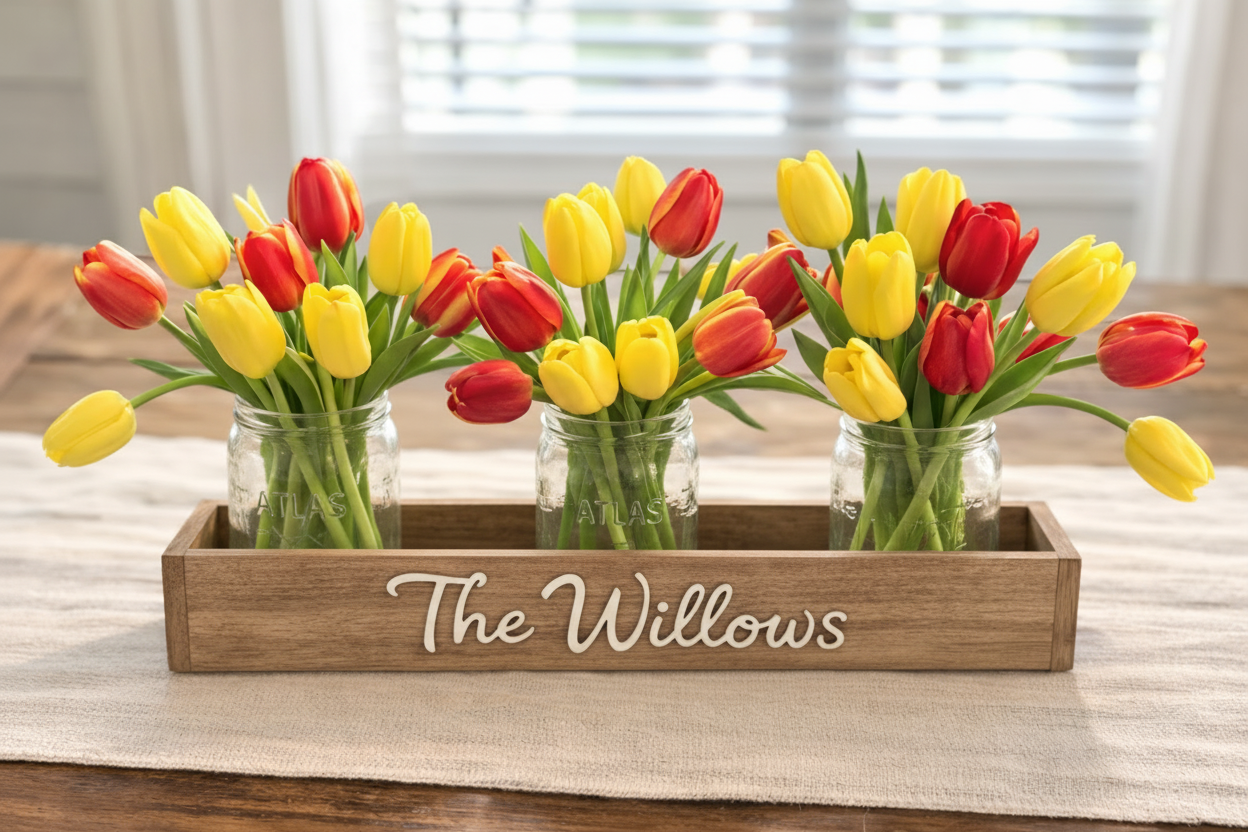Tulip Centerpiece Box