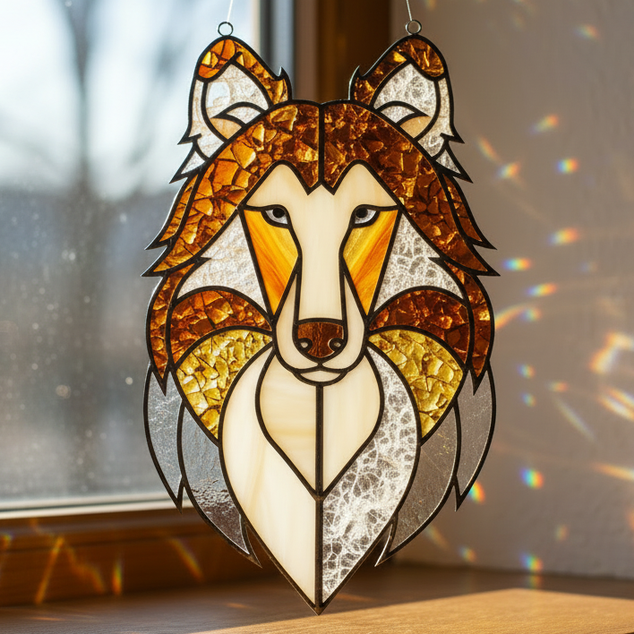 Crushed Glass Pet Sun Catcher Mail Home Kit