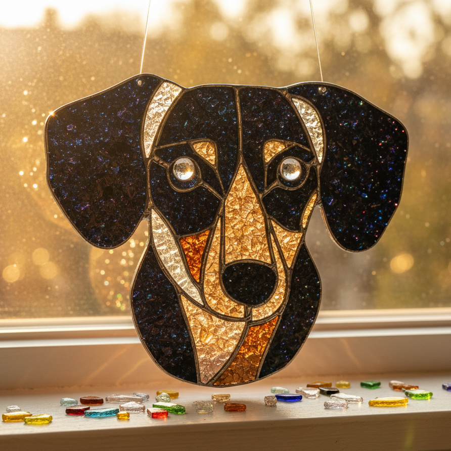 Crushed Glass Pet Sun Catcher Mail Home Kit