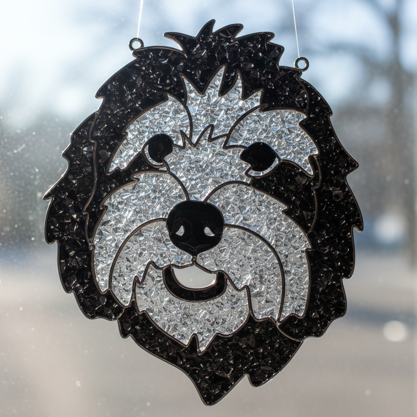 Crushed Glass Pet Sun Catcher Mail Home Kit