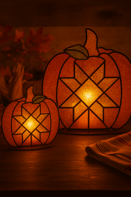 Faux Stained Glass Luminary Kit