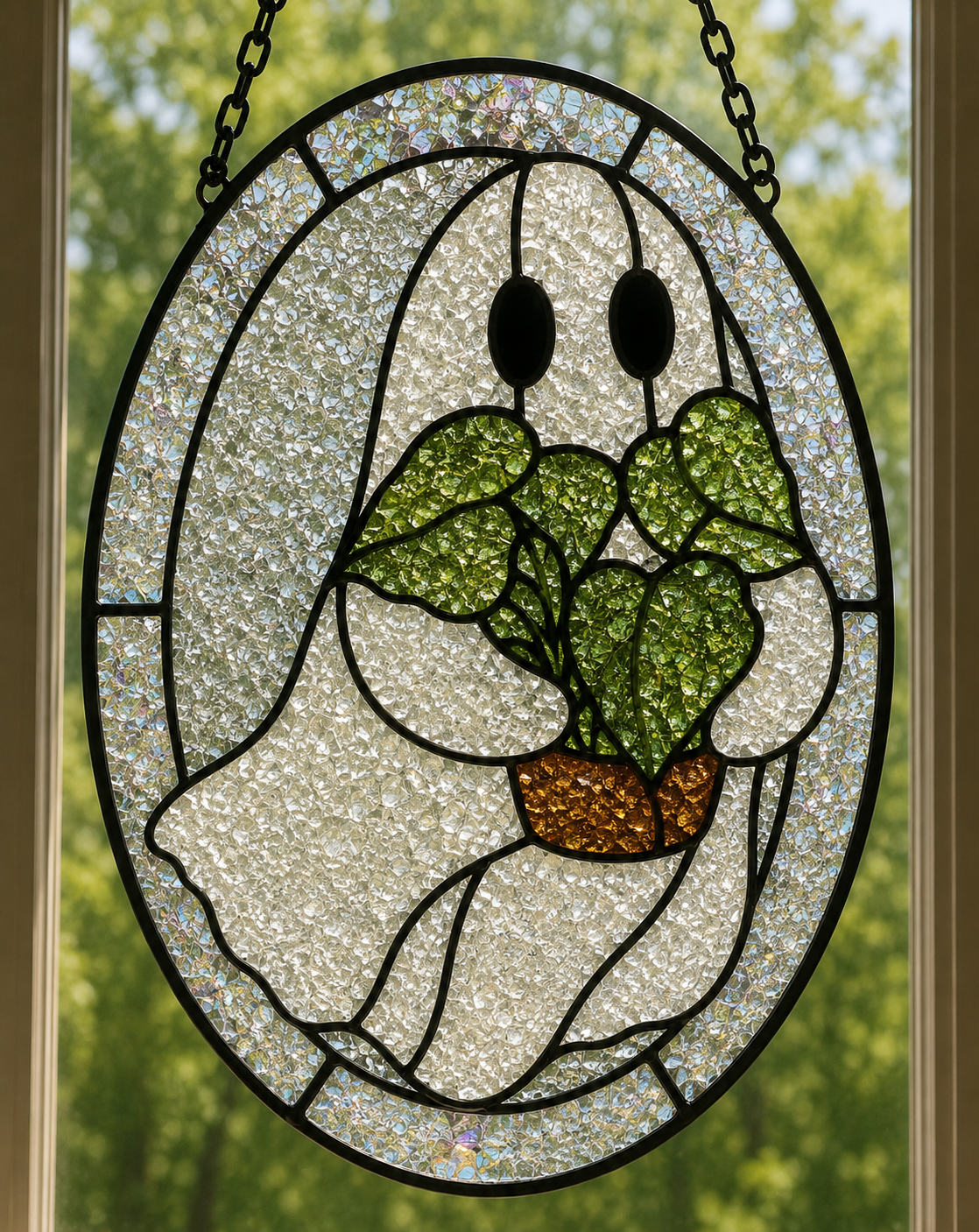 Fall Faux Stained Glass MAIL HOME KITS