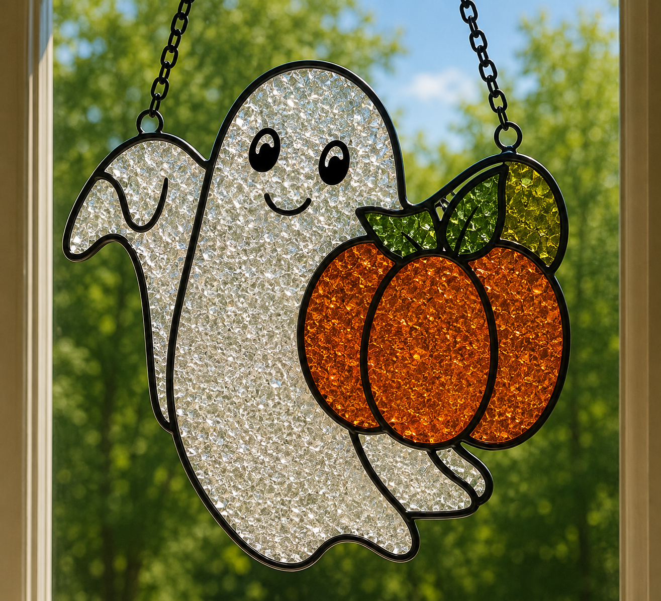 Fall Faux Stained Glass MAIL HOME KITS