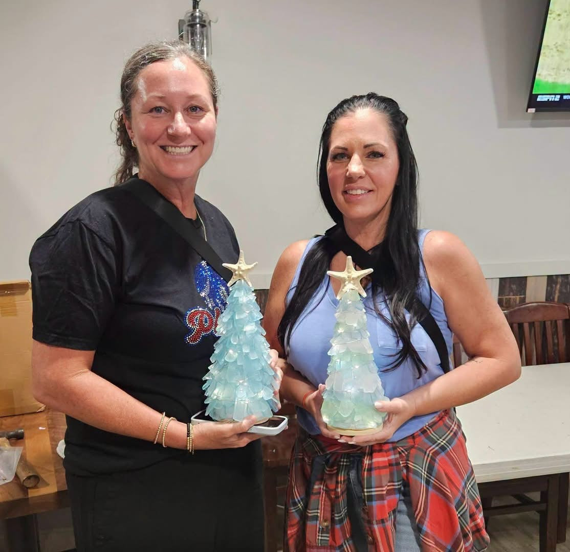 Christmas In July - Sea Glass Tree Kits
