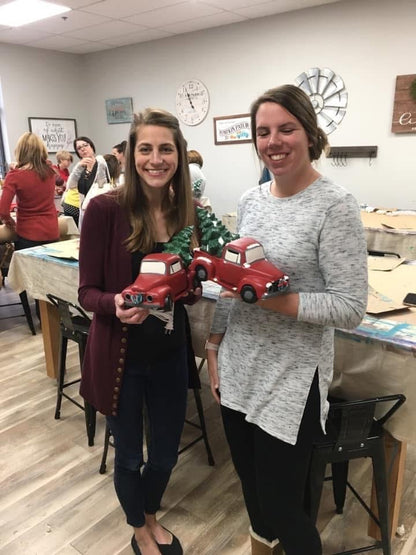 12/06/2025 (2pm) Ceramic Trucks & Trees at Flat Shoals Baptist