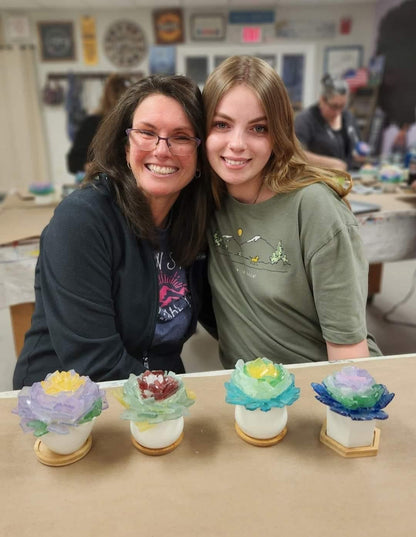 Sea Glass Succulent Add On