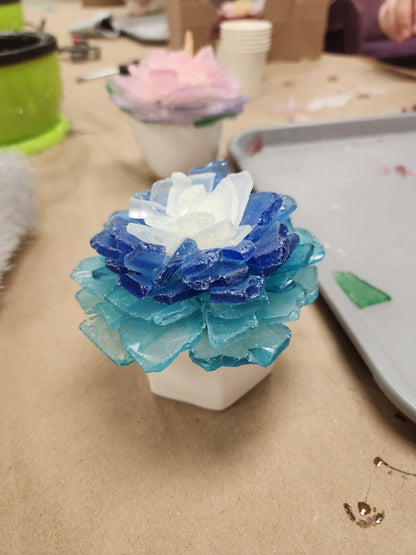 Sea Glass Succulent Add On