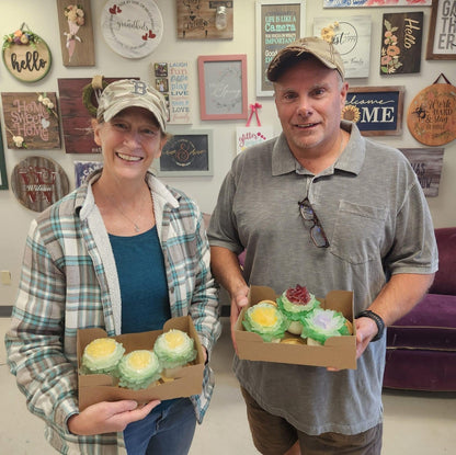 Sea Glass Succulent Add On