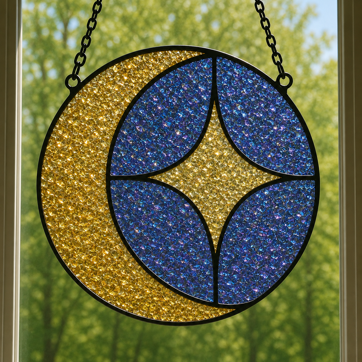 Fall Faux Stained Glass MAIL HOME KITS