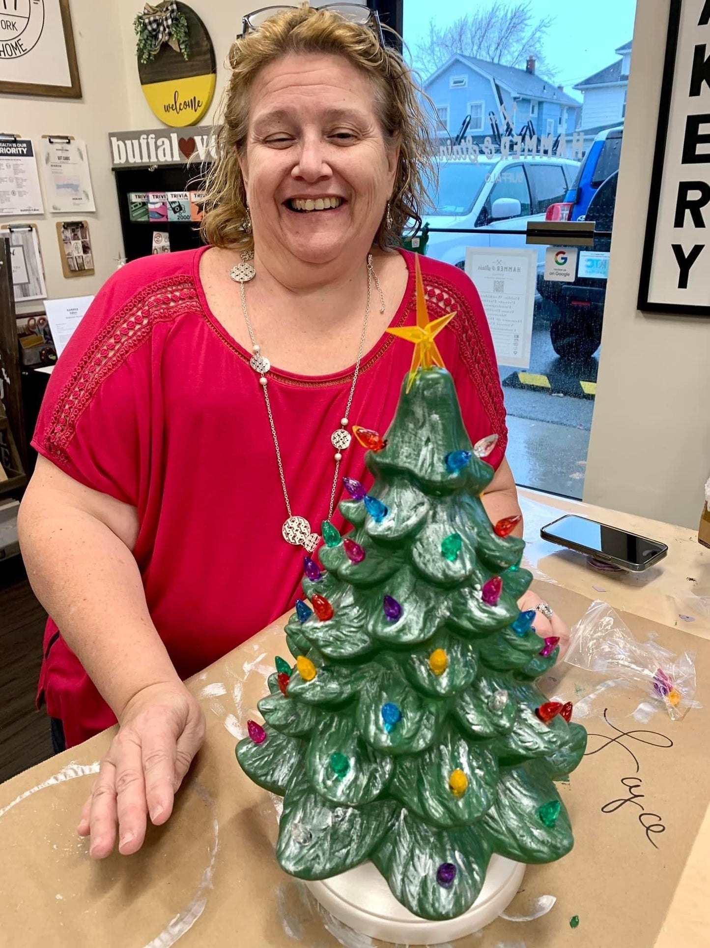 11/14/2025 (6pm) Paint Your Own Ceramic Tree at Farmhouse Deli (Pickens, SC)