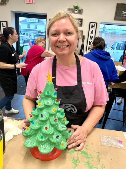 11/14/2025 (6pm) Paint Your Own Ceramic Tree at Farmhouse Deli (Pickens, SC)