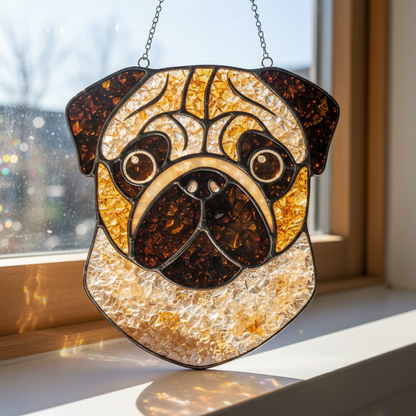 Crushed Glass Pet Sun Catcher Mail Home Kit