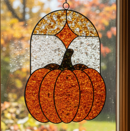 Fall Faux Stained Glass MAIL HOME KITS
