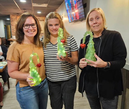 12/19/2025 (6pm) Tumbled Glass Trees at The Bowman House (Bowman, GA)