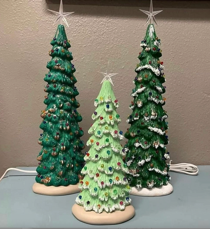 12/06/2025 (5pm) Paint Your Own Ceramic Tree with Courtney Lindley