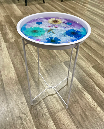 Resin Art Workshop: Creating Tray Tables