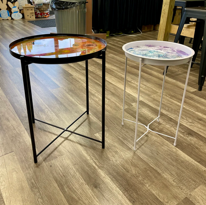 Resin Art Workshop: Creating Tray Tables