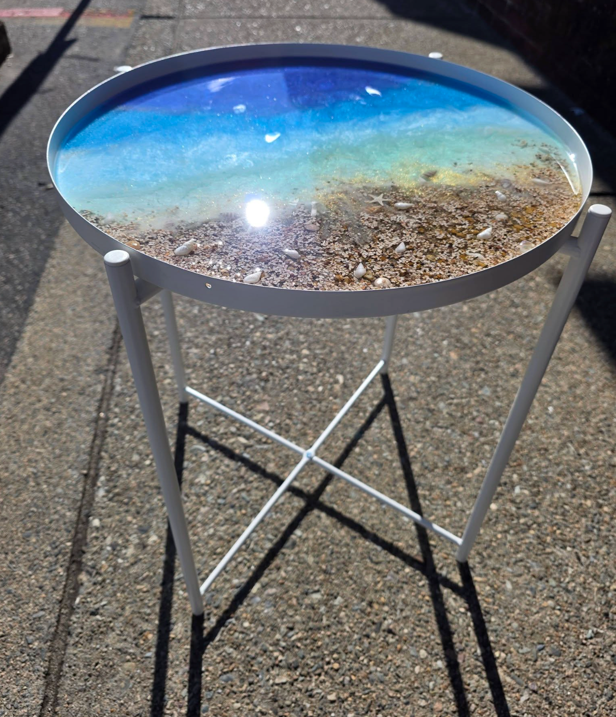Resin Art Workshop: Creating Tray Tables