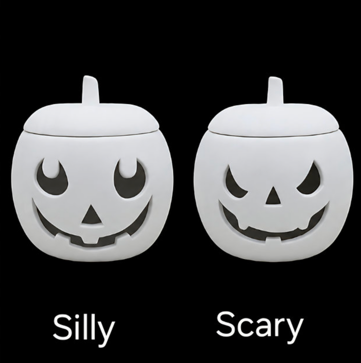 Personalized Ceramic Jack O'Lantern Pumpkin Painting Kit