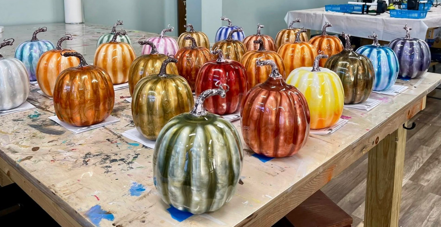 09/14/2026 (7pm) Kim's Resin 'Glass-like' Pumpkin Party (Royston)