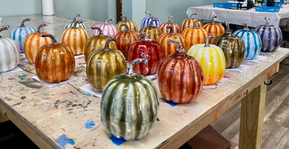09/14/2026 (7pm) Kim's Resin 'Glass-like' Pumpkin Party (Royston)