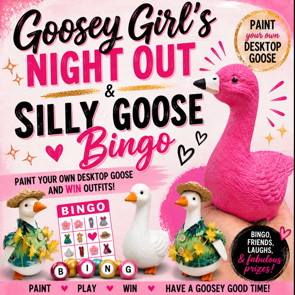 09/14/2026 (6pm) Goosey Girl's Night Out at Baileys Bar & Grille (Levittown, PA)