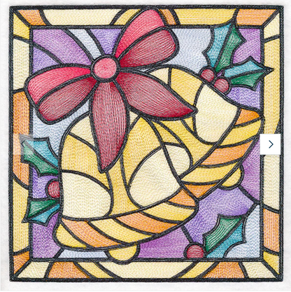 Christmas Faux Stained Glass Sun Catchers