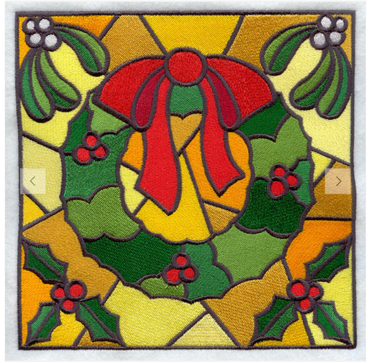 Christmas Faux Stained Glass Sun Catchers