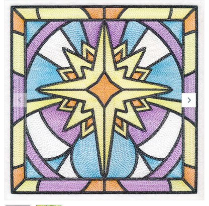 Christmas Faux Stained Glass Sun Catchers