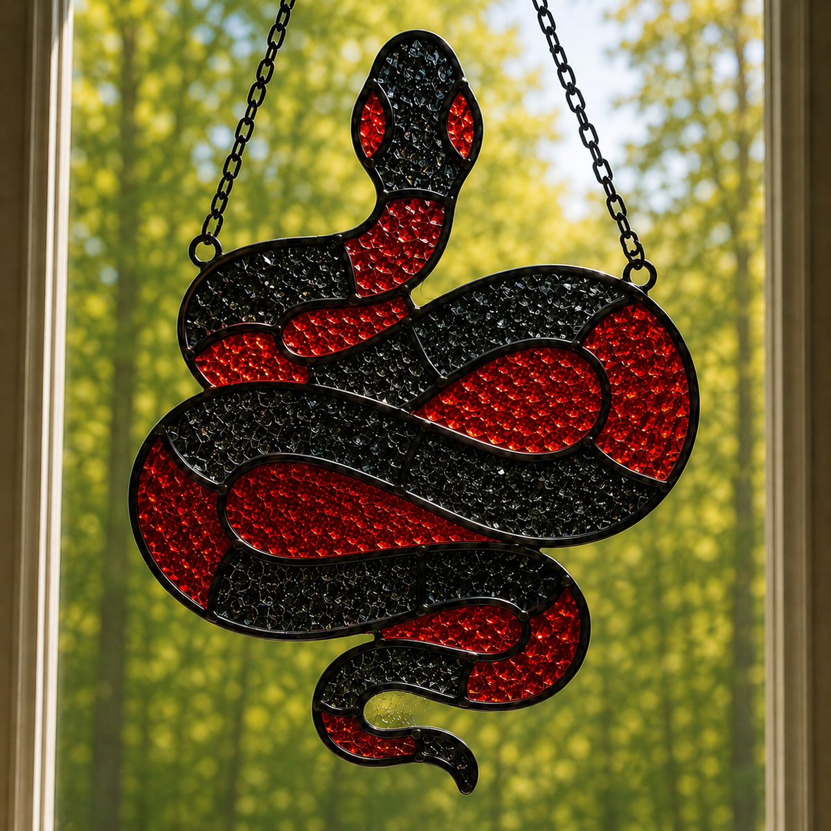 Fall Faux Stained Glass MAIL HOME KITS