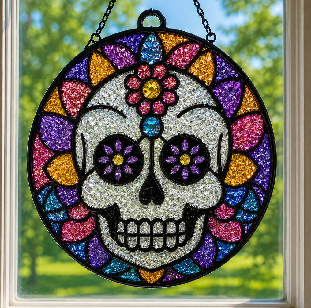 Fall Faux Stained Glass MAIL HOME KITS