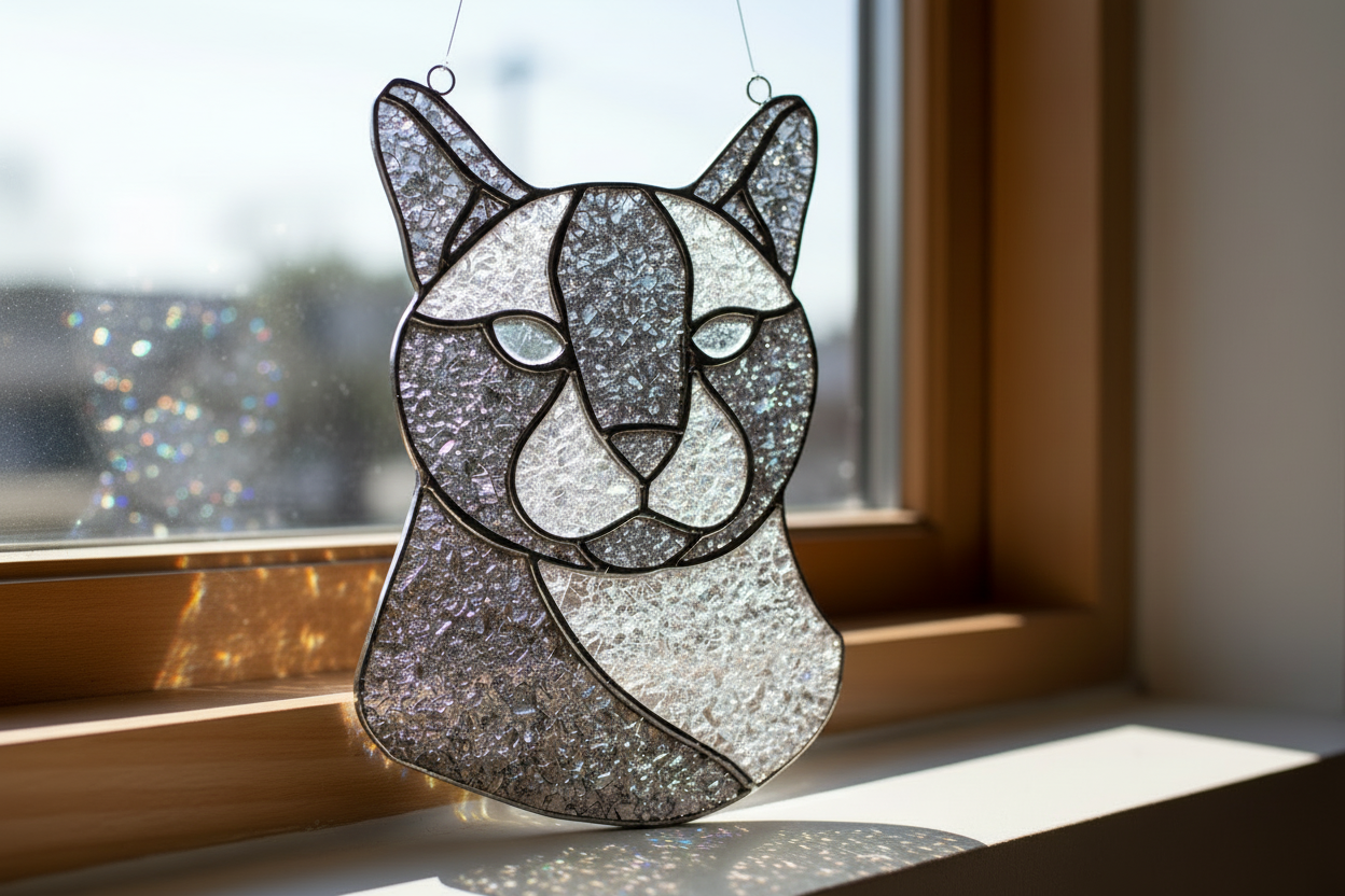 Crushed Glass Pet Sun Catcher Mail Home Kit
