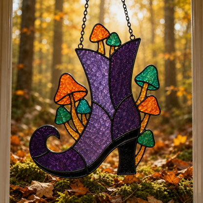 Fall Faux Stained Glass MAIL HOME KITS