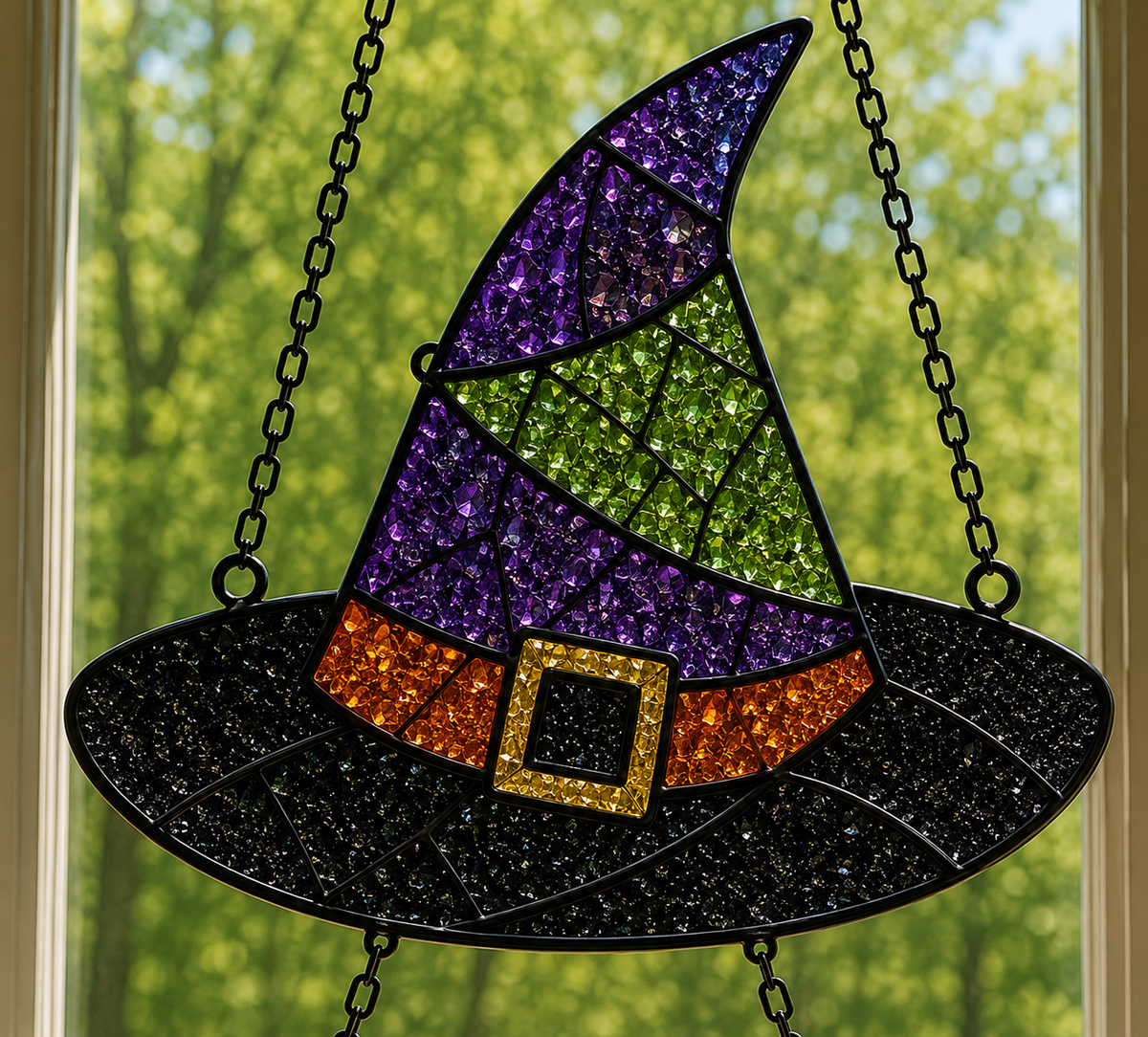 Fall Faux Stained Glass MAIL HOME KITS