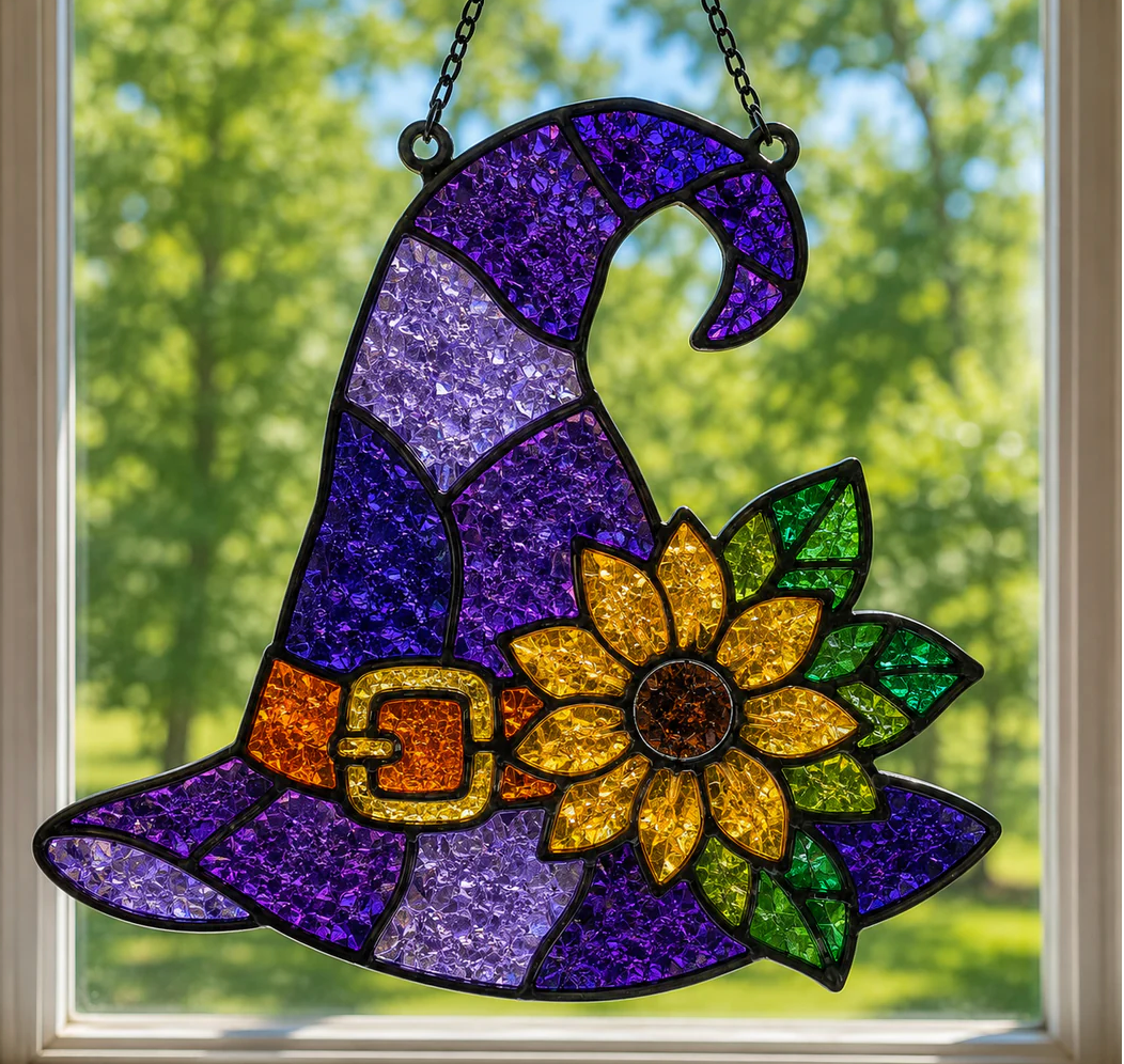 Fall Faux Stained Glass MAIL HOME KITS